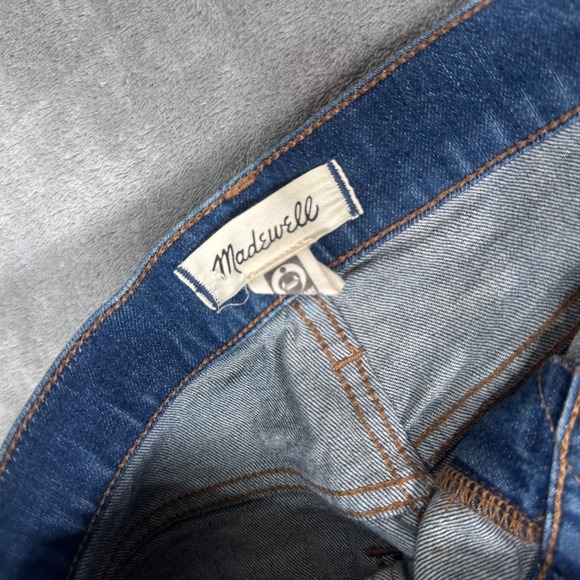 Madewell Jeans Women 25 Denim The Perfect Vintage Wide Leg Patch Pockets Trouser - Picture 5 of 14